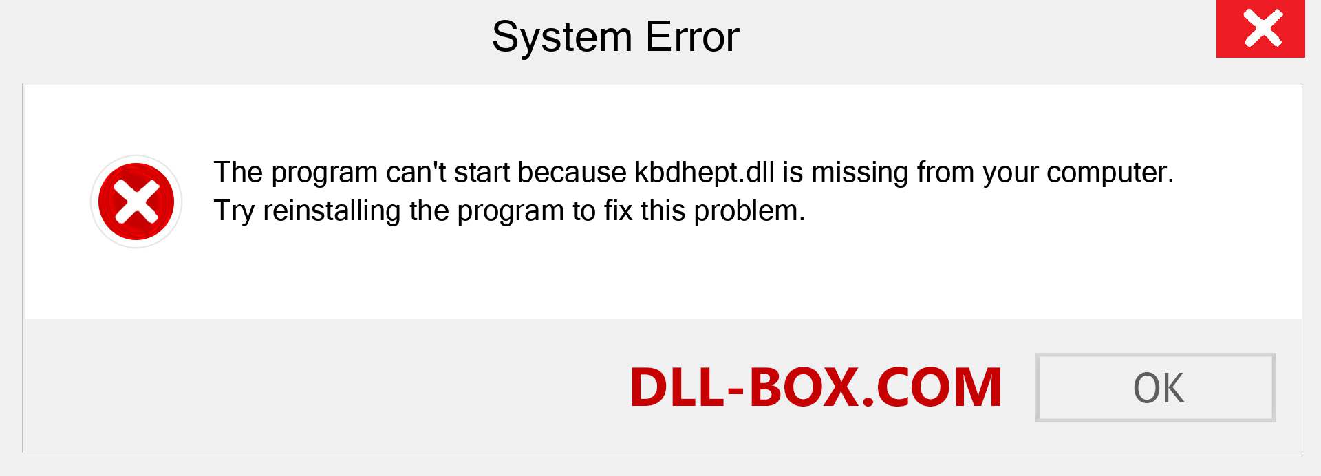 kbdhept.dll file is missing?. Download for Windows 7, 8, 10 - Fix  kbdhept dll Missing Error on Windows, photos, images